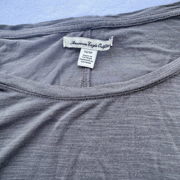Gray mesh shirt - Picture 3 of 4